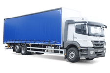 Van Hire Wickford - 26 Tonne Curtain Side Truck - Truck hire Wickford